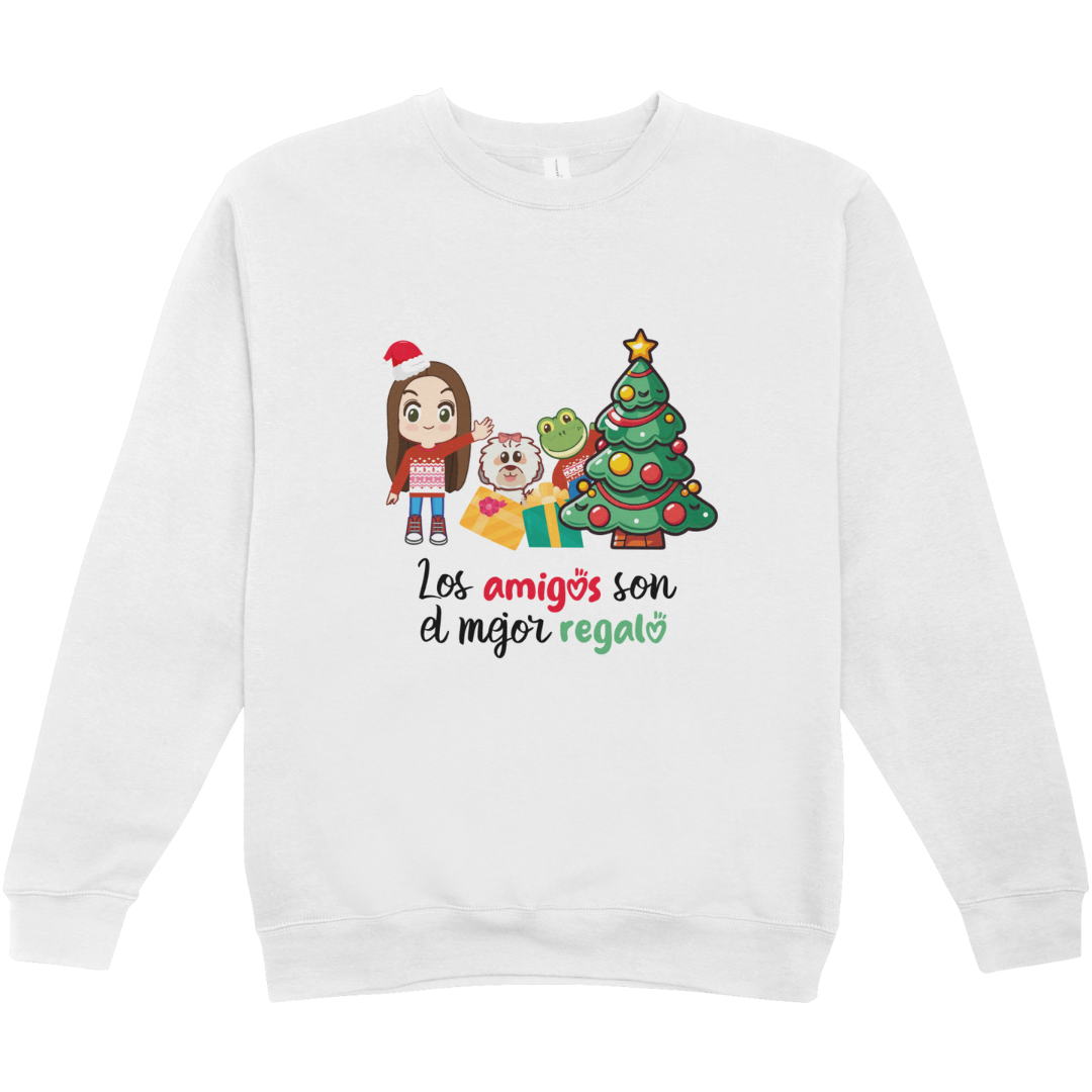 Sudadera Blanca Navidad — vista 3