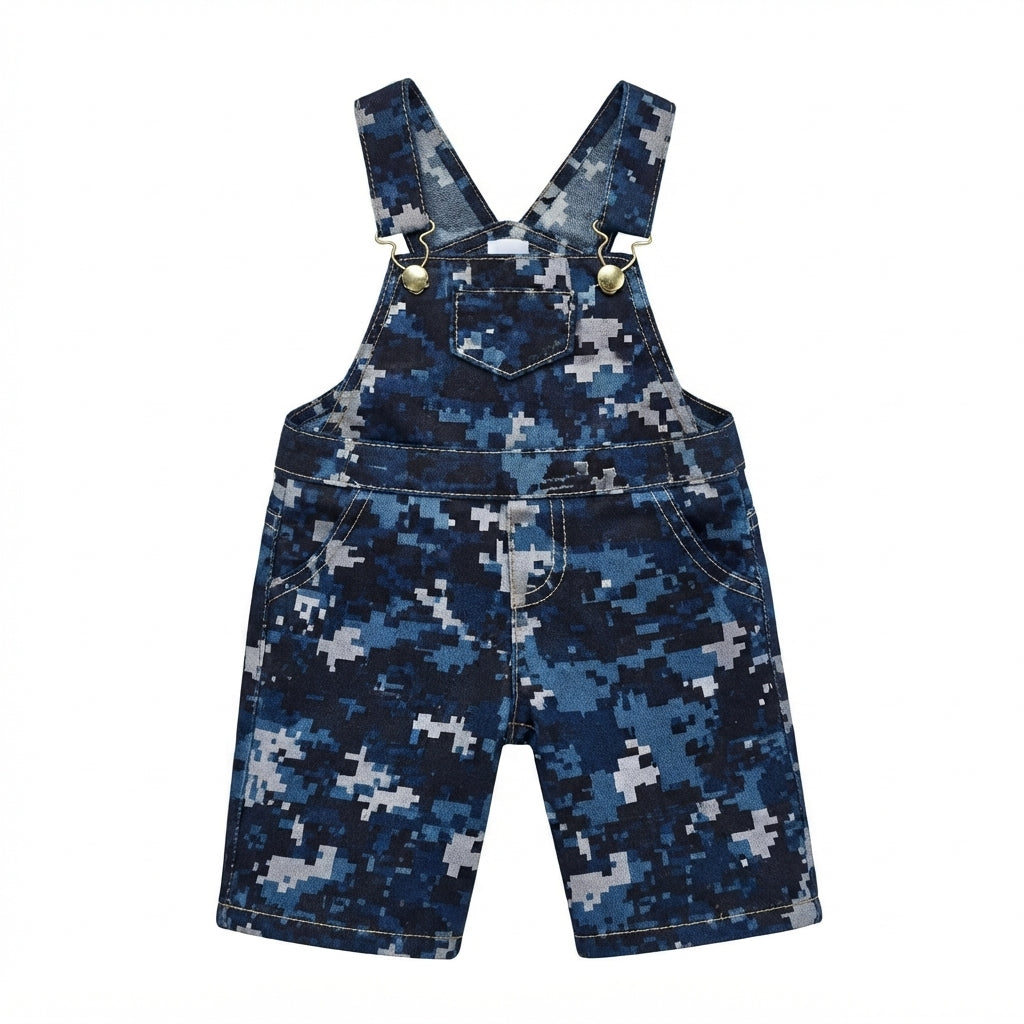Jumper camuflaje azul con playera para La Rana de Lara
