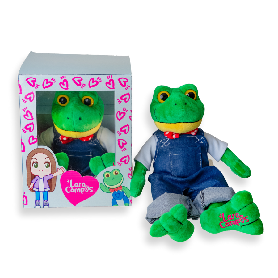 La Rana de Lara con su caja oficial