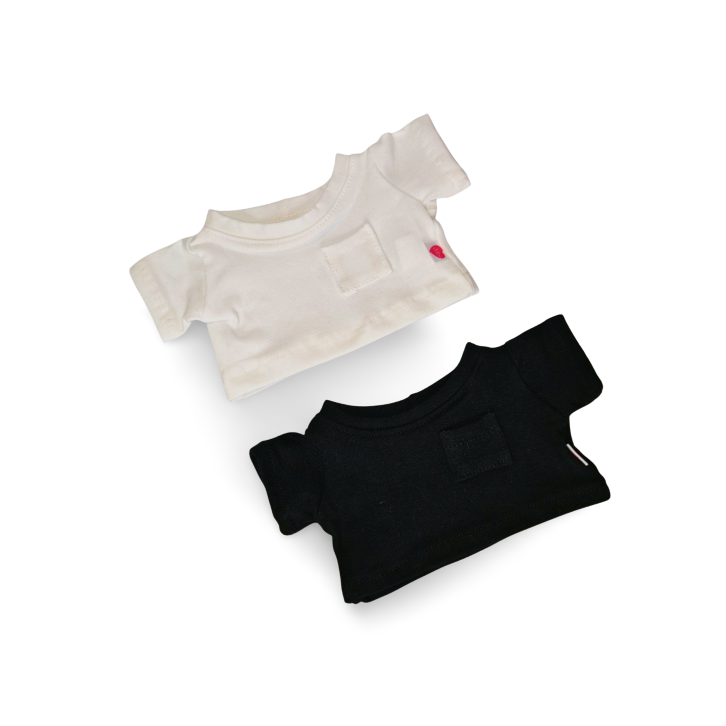 Set playeras blanco y negro