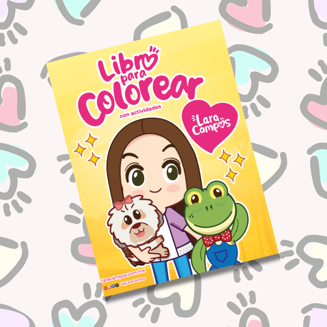 Libro de Colorear Lara Campos